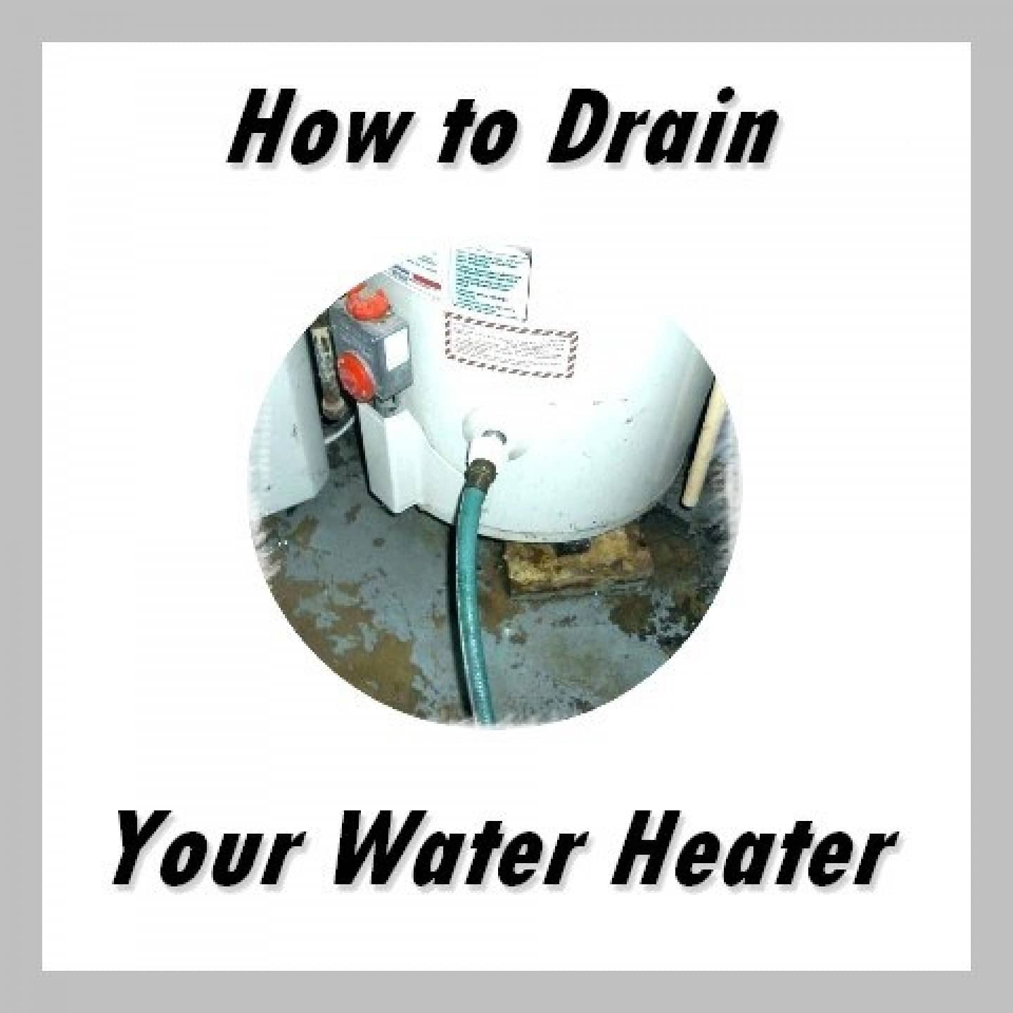 drain water heater