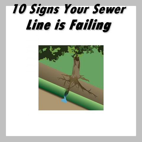 10 signs sewer line
